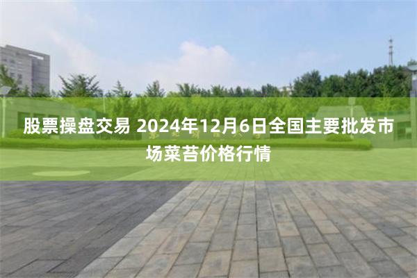 股票操盘交易 2024年12月6日全国主要批发市场菜苔价格行情