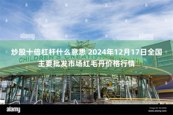 炒股十倍杠杆什么意思 2024年12月17日全国主要批发市场红毛丹价格行情